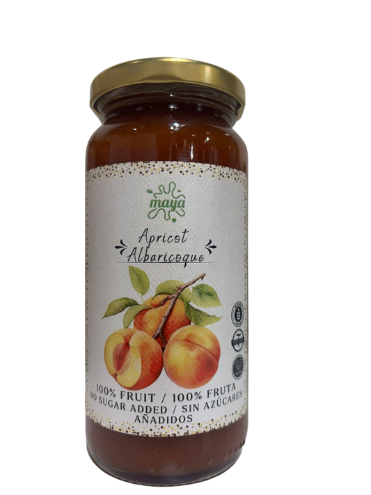 Mermelada de Albaricoque SIN GLUTEN, VEGAN, SIN AZUCAR Maya