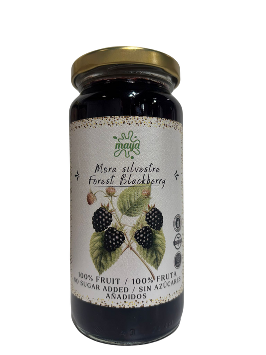 Mermelada de Mora Silvestre SIN GLUTEN ,VEGAN, SIN AZUCAR Maya