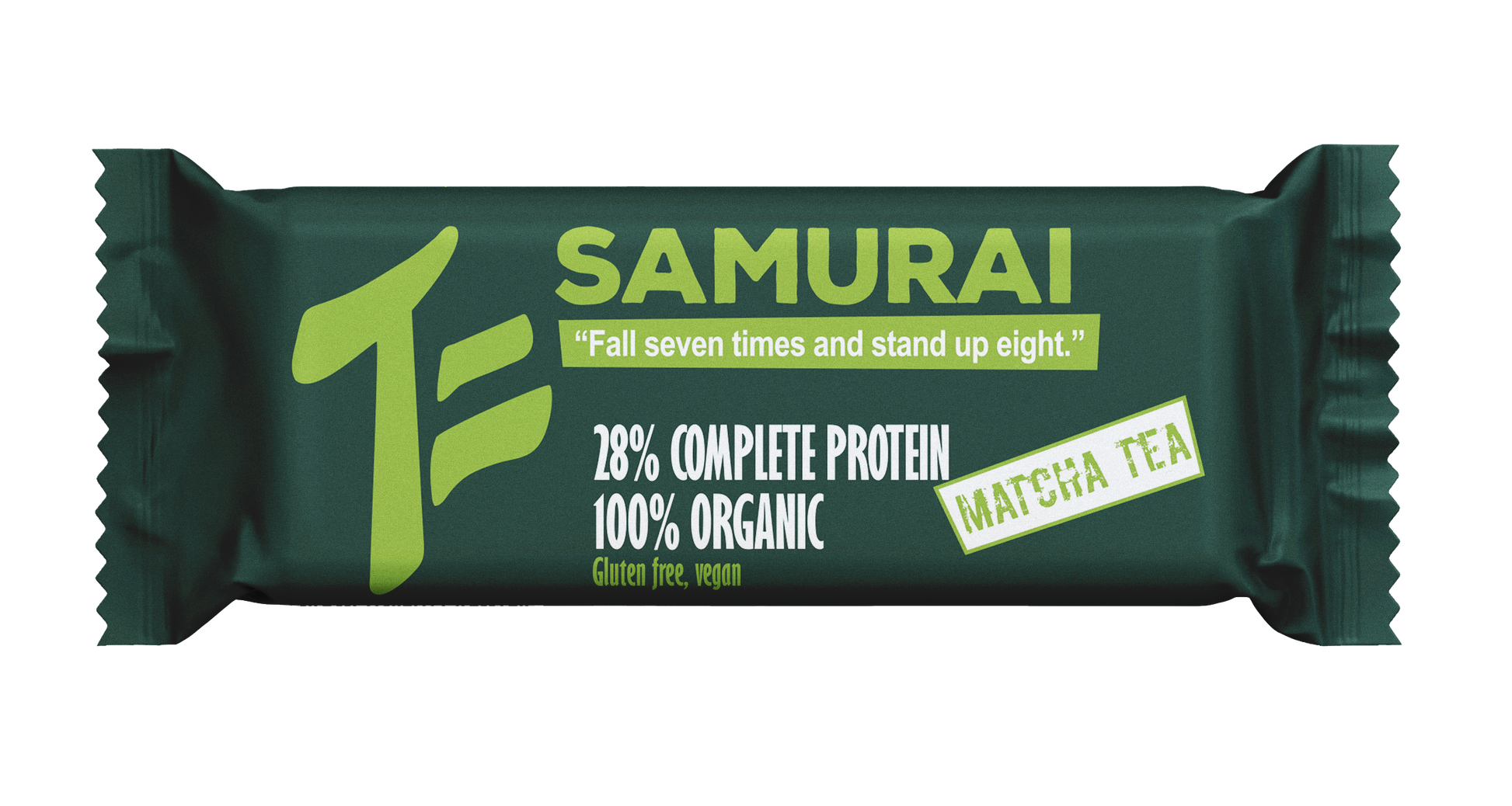 TE MATCHA SAMURAI THE RAW BARBARIAN BAR PROTEINA