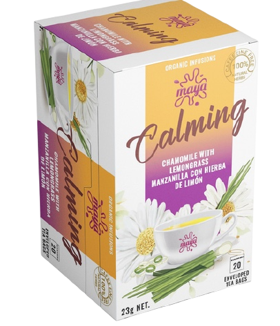 Té Calming Manzanilla con Hierba de Limon