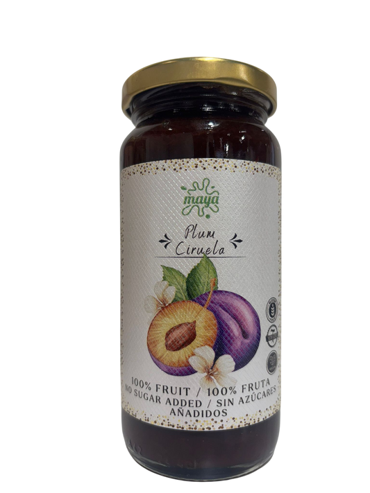 Mermelada de Ciruela SIN GLUTEN ,VEGAN, SIN AZUCAR Maya