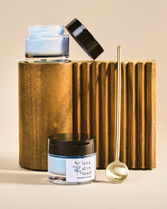MANTECA FACIAL ORGÁNICA BELLEZA AGEING GOLD 24K (CON ESPIRULINA AZUL) 30ML