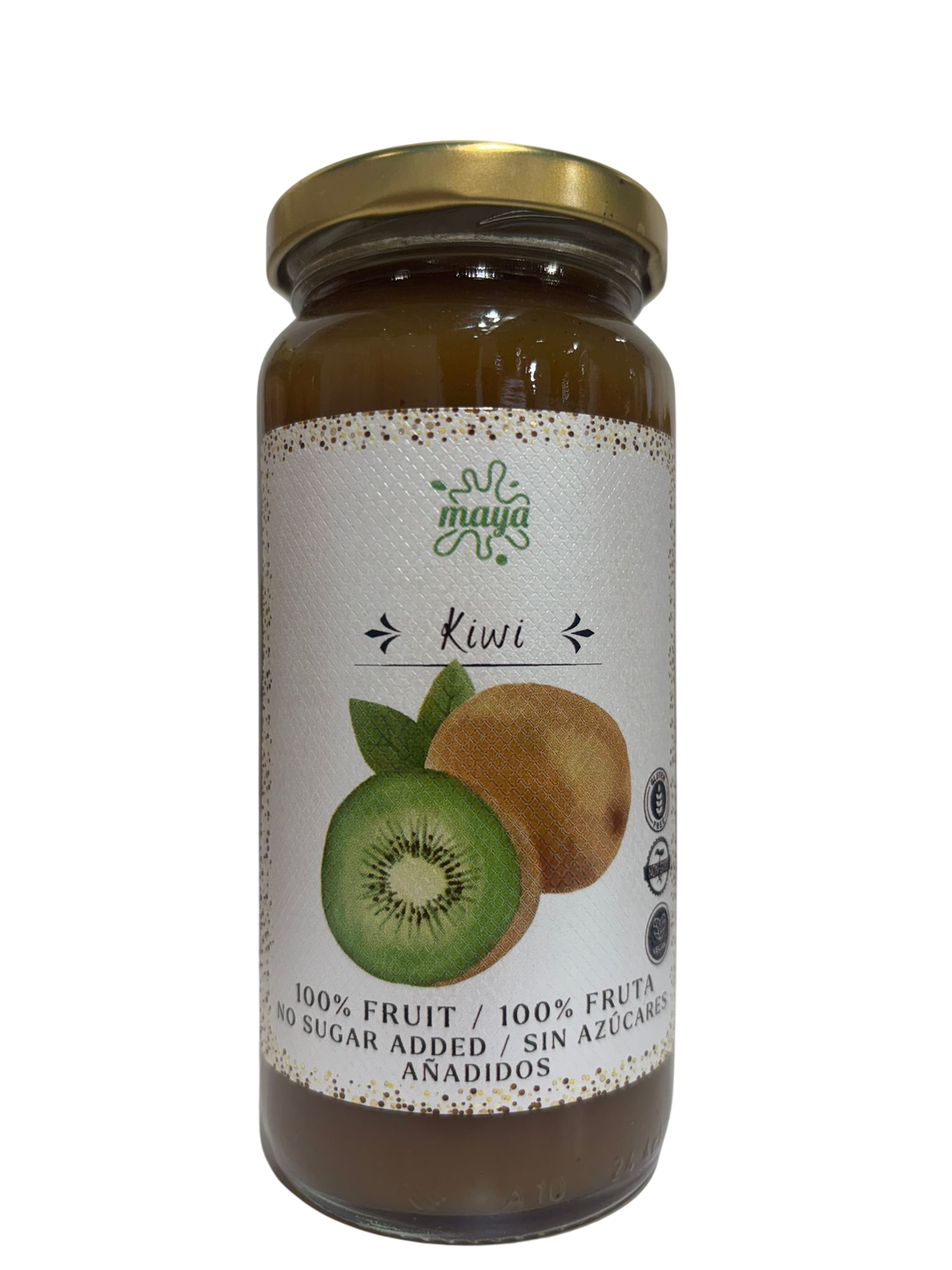 Mermelada de Kiwi SIN GLUTEN, VEGAN, SIN AZUCAR Maya