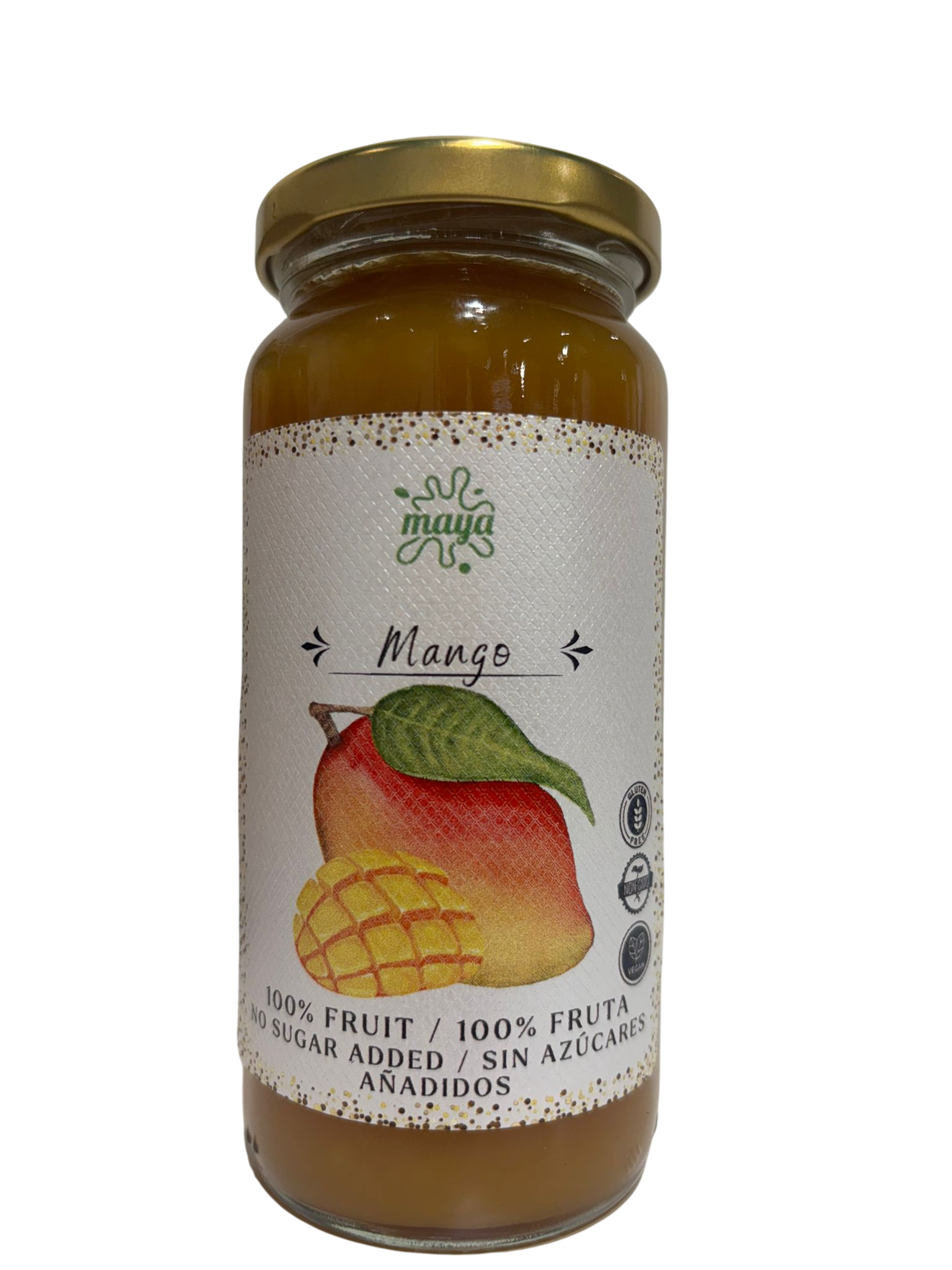 Mermelada de Mango SIN GLUTEN ,VEGAN, SIN AZUCAR Maya