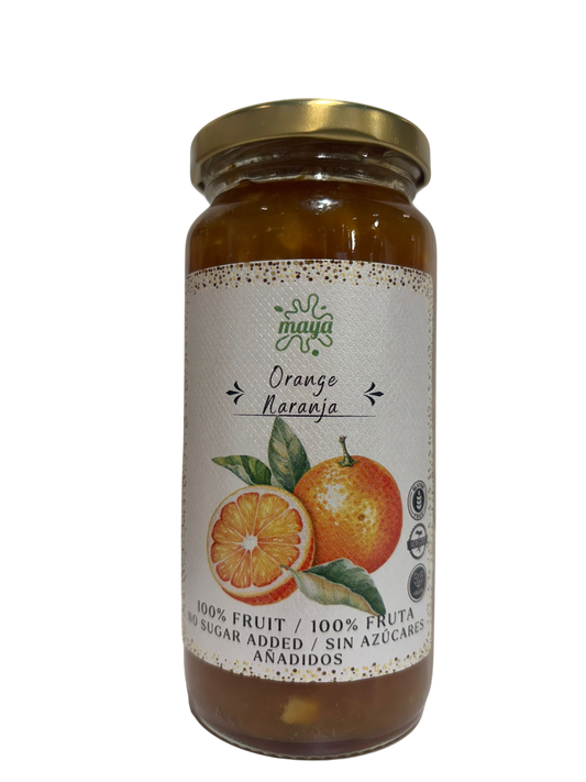 Mermelada de Naranja SIN GLUTEN ,VEGAN, SIN AZUCAR Maya